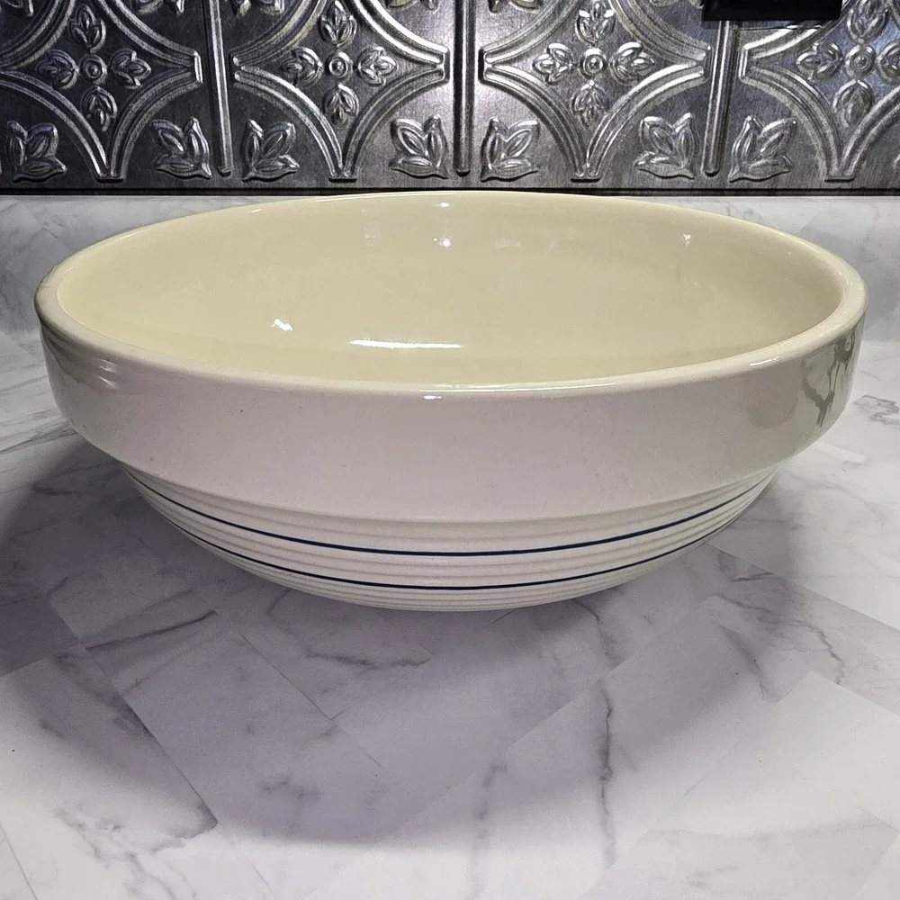 Our Savior's Lutheran Church Pottery‎ Bowl East Bethel MN 10.75